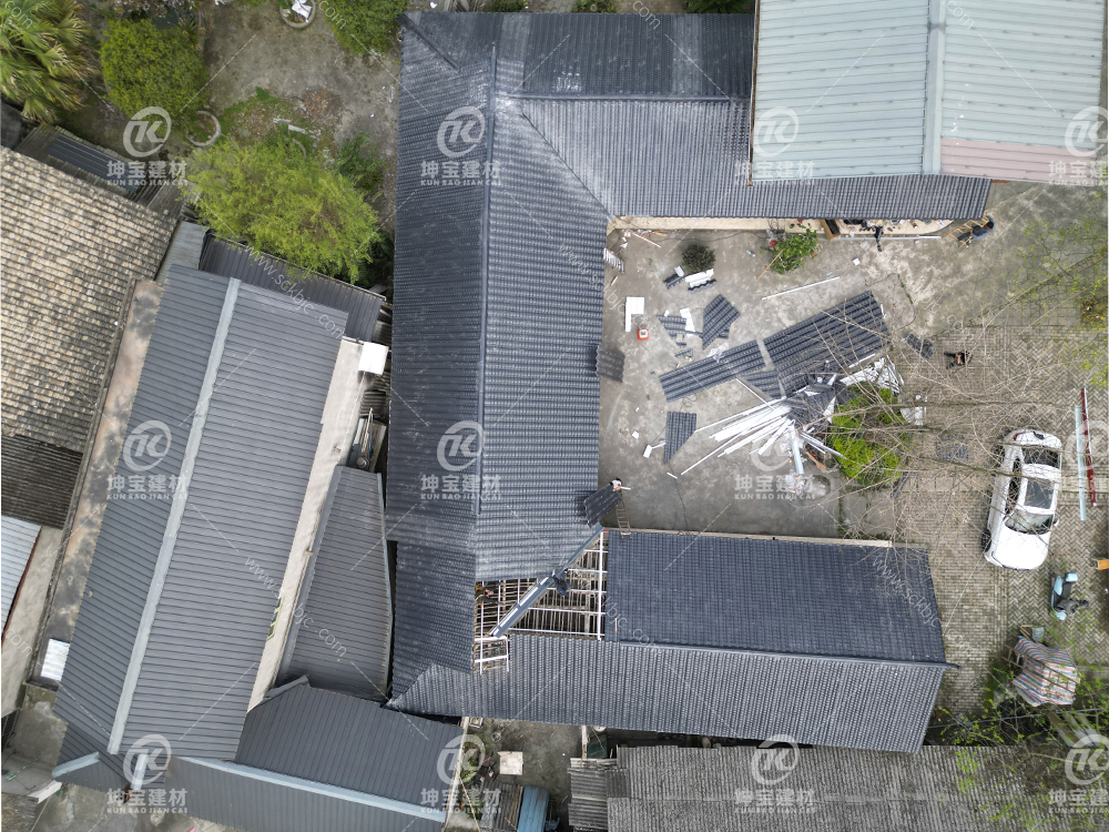 100-200平方房子鋪多少合成樹脂瓦？總費用多少錢？